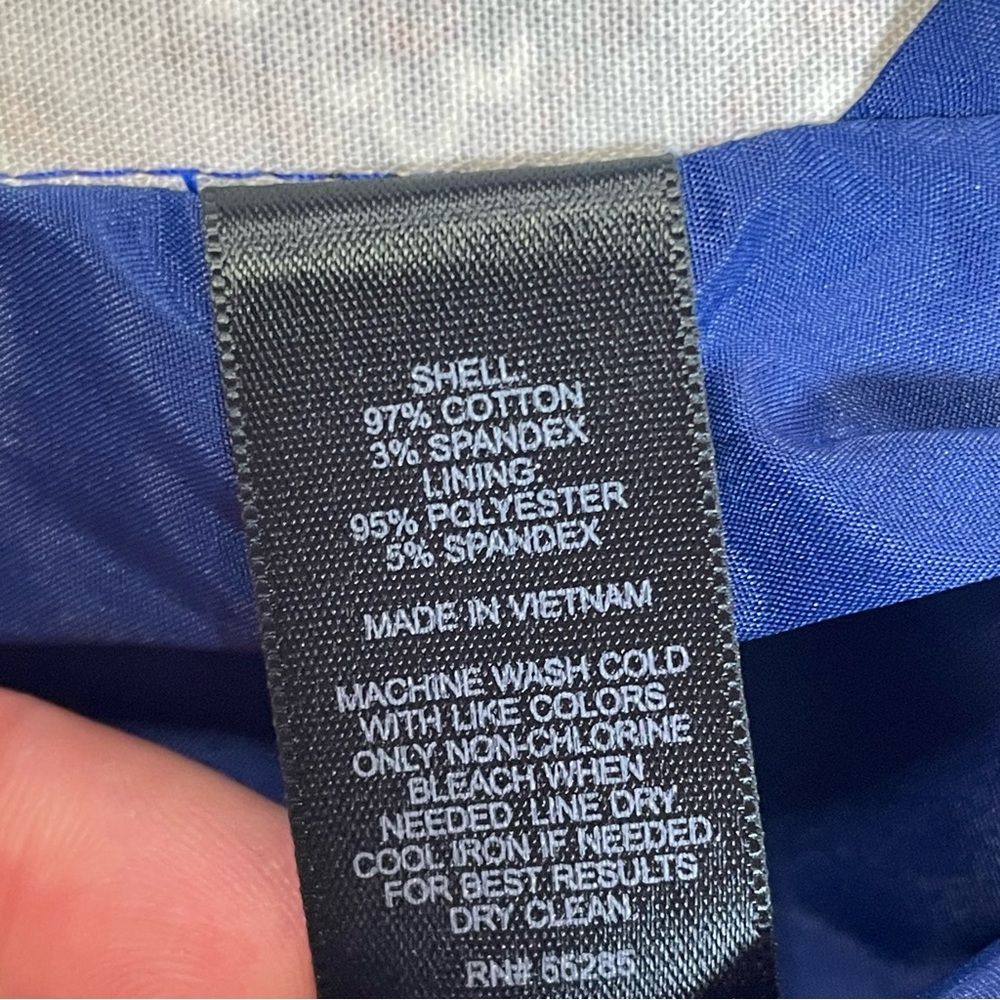 NWT Express Fitted Patterned One-Button Blazer Ja… - image 12